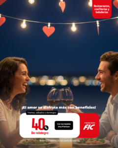 Ahorrá con FIC en Restaurantes, Confiterías y Heladerías.