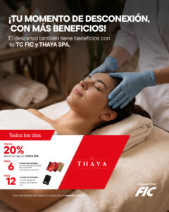 20% de ahorro + cuotas sin intereses -THAYA SPA