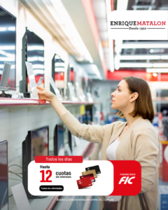 12 cuotas sin intereses – Enrique Matalón