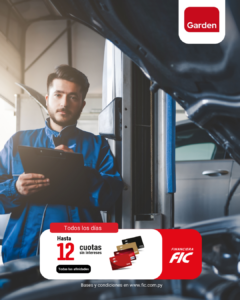 Hasta 12 cuotas sin intereses con Grupo Garden