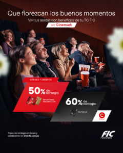 Ahorrá con FIC en Cinemark