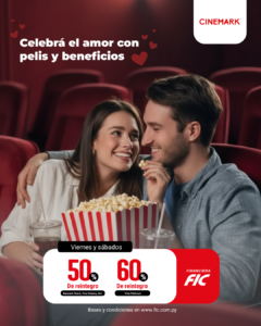 Ahorrá con FIC en Cinemark