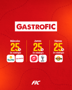 25% de ahorro con GastroFIC