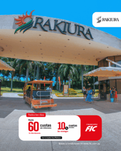 Hasta 60 cuotas sin intereses y hasta 10% de reintegro en RAKIURA