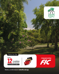 Hasta 12 cuotas sin intereses con Jardín de la Paz