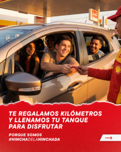 ¡Te regalamos kilómetros y llenamos tu tanque!